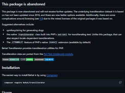 Behat Transliterator Screenshot 1