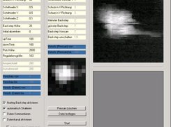 floating backstep-mode. A successful scan is shown.