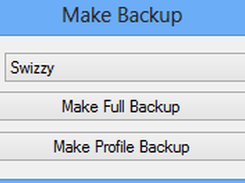 Backup Window Windows 8