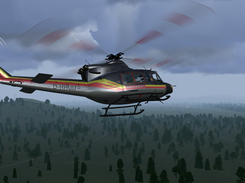Bell 412 Notarzt Livery