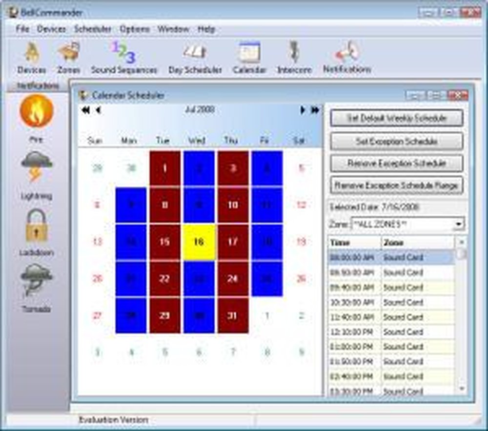 BellCommander Screenshot 1