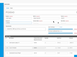 Bellwether Purchasing and Inventory-Invoice