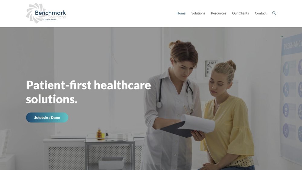 Benchmark EHR Screenshot 1