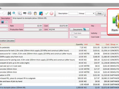 Benchmark Estimating Software Screenshot 1