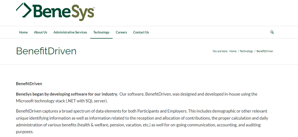 BenefitDriven Screenshot 1