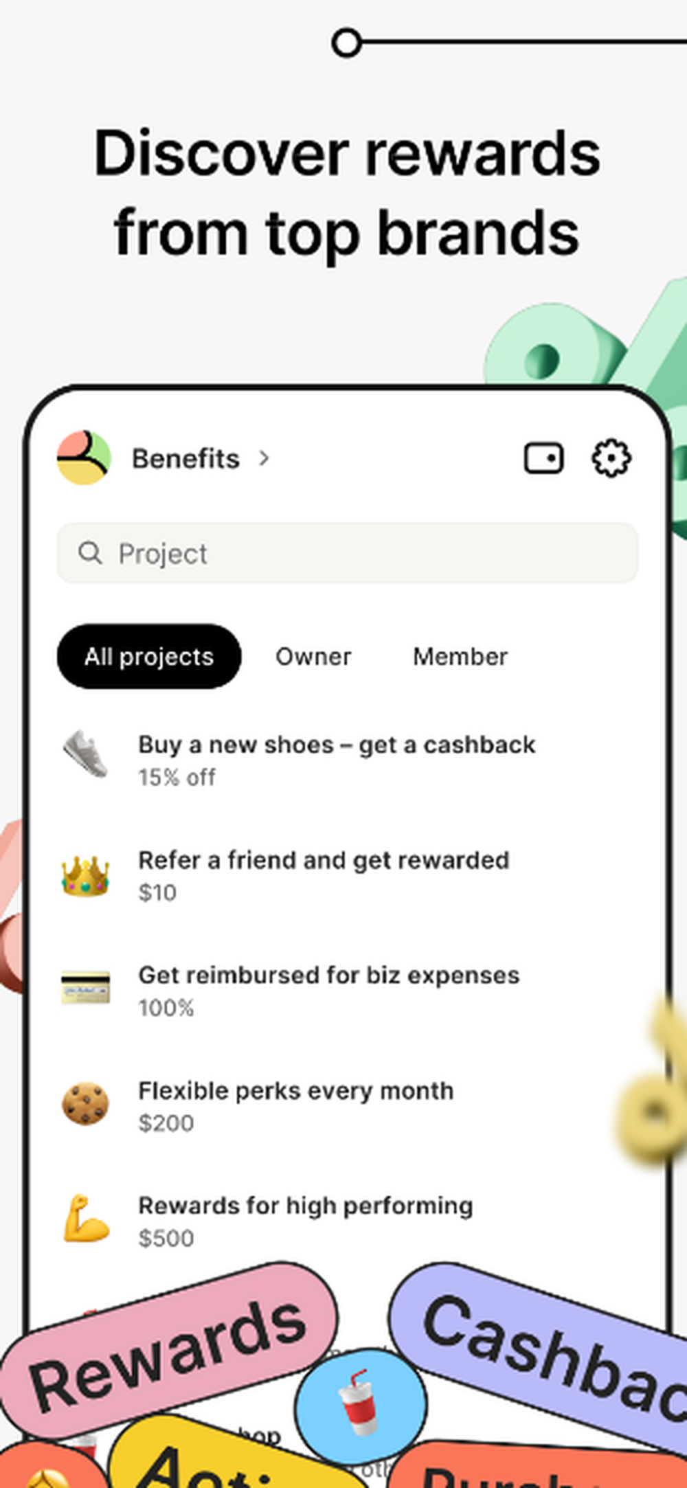 Benefits Screenshot 1