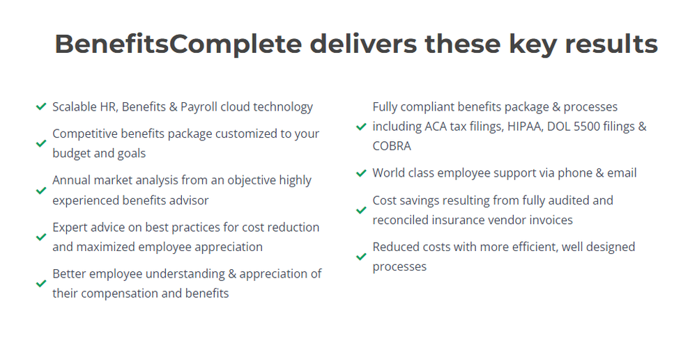 BenefitsComplete Screenshot 1