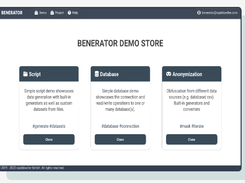 Benerator Screenshot 1