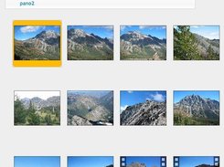 Browsing a folder with photos, videos, and a subfolder.