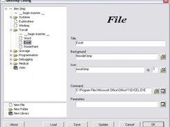Configuration for the file