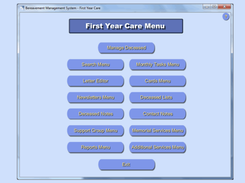 Bereavement Management System Screenshot 1