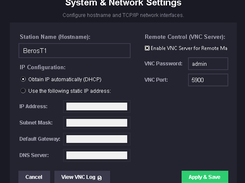 System & Network Setting 