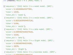 bert-base-multilingual-cased Screenshot 1