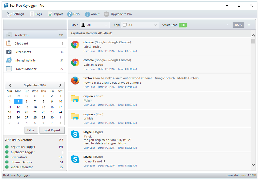 Best Free Keylogger