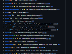 Best-of Python Developer Tools Screenshot 1