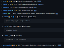 Best-of Python Screenshot 1
