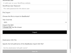 BestBooks CSV Import Creation Tool