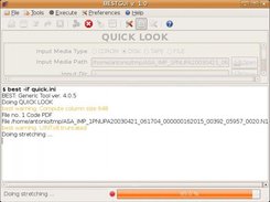 Progressbar and Output log