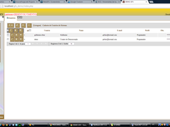 Listagem dos Registros