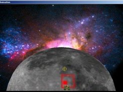 Actual Lunar texture mapped to a sphere