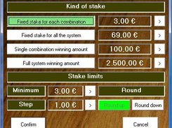 Stake calculation