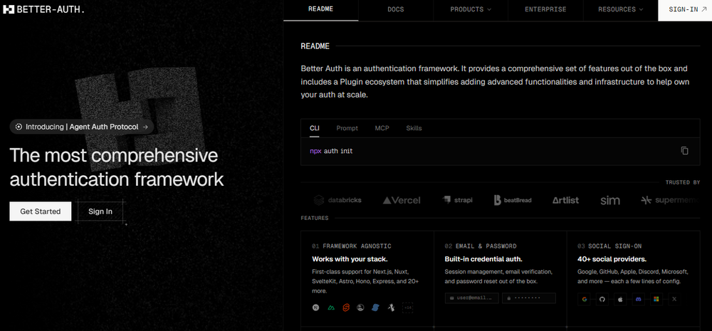 Better Auth Screenshot 1