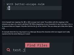 better-escape.nvim Screenshot 1