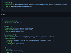 Better NPM Run Screenshot 1