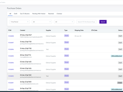 OMS - Purchase Order Screen