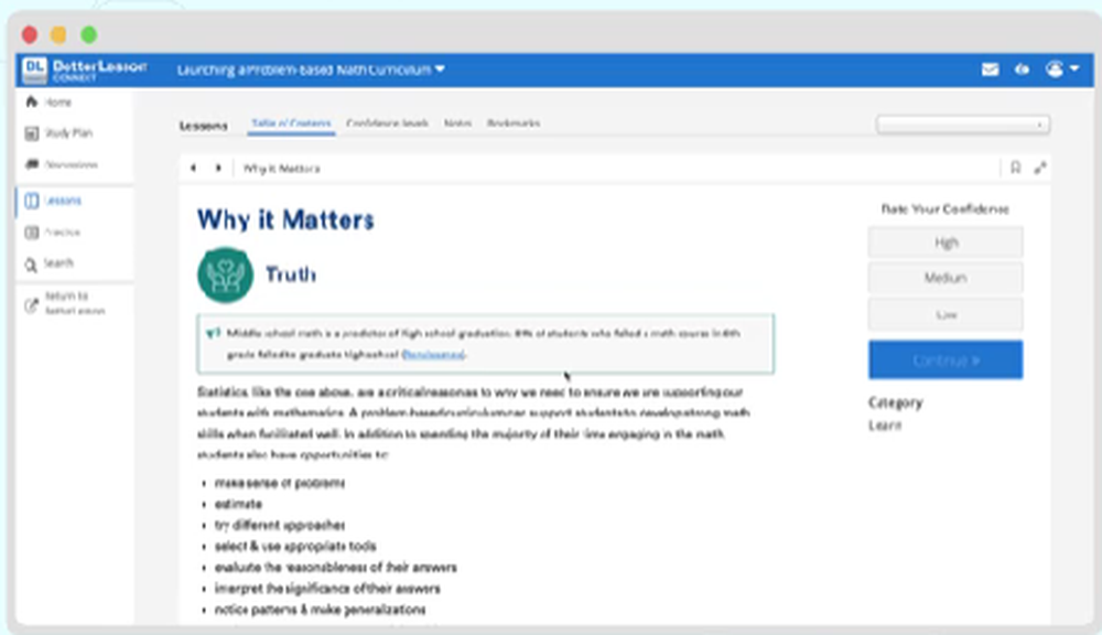 BetterLesson Screenshot 1