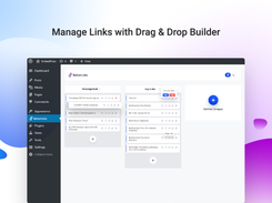 Manage Links with Drag & Drop Builder