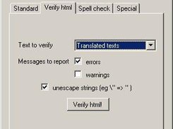 Verify html