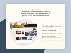 3 Steps to create a donation campaign