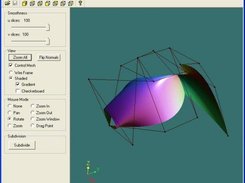 Bezier Surface Patch Demo Screenshot 1
