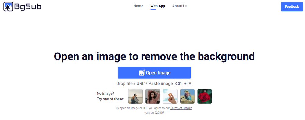 BgSub Screenshot 1
