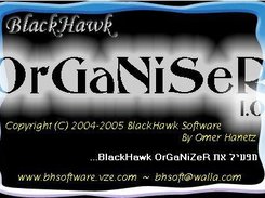 BlackHawk OrGaNiZeR loading splash screen