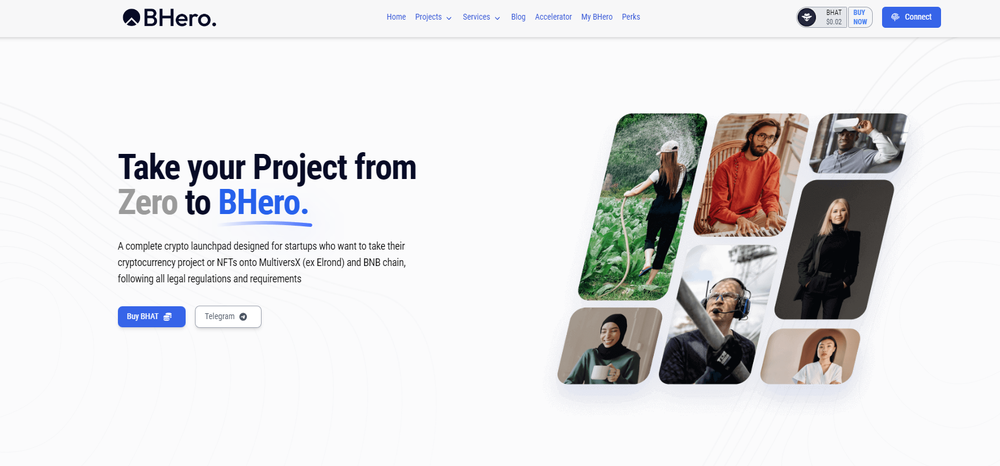 Homepage - BHero