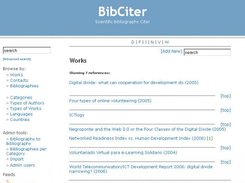 List of all works