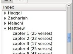 Index of bible