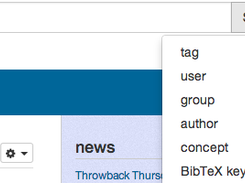 BibSonomy Screenshot 1