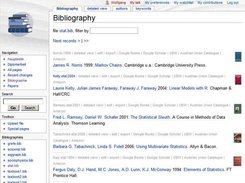 The bibliography in compact view
