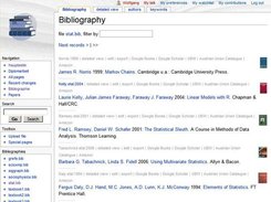 The bibliography in compact view