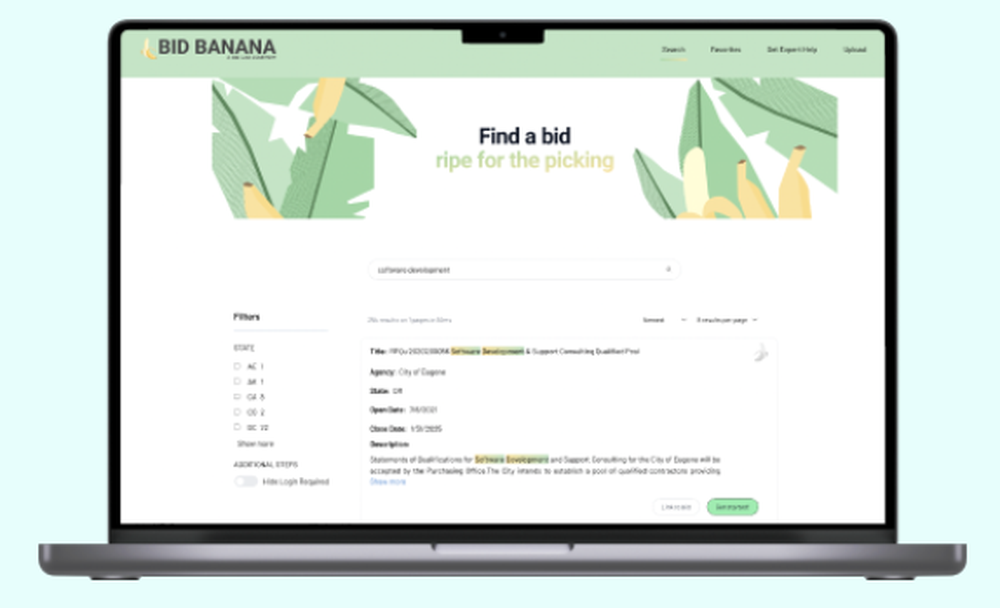 Bid Banana Screenshot 1