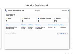 Beyond Intranet Bid Management Screenshot 1