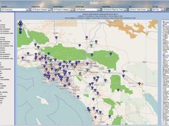 Billing and shipping city maps