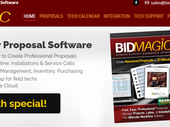 BidMagic Proposal Software Screenshot 1