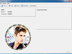 Biebercoin Windows Wallet