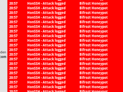 Mail notifications from HonSSH