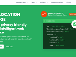 BigDataCloud's Ip Geolocation Package Page