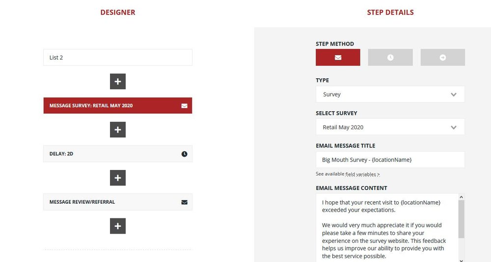 Big Mouth Survey Screenshot 1